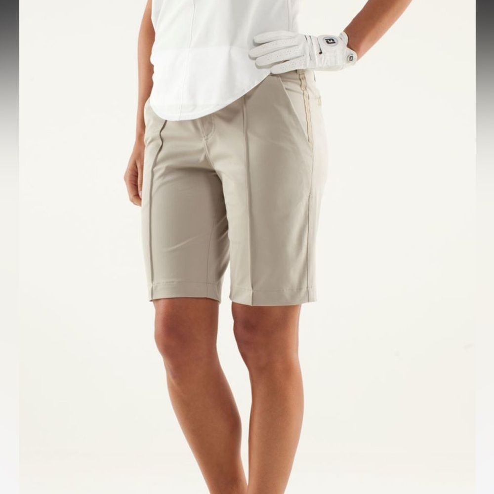 lululemon athletica Club Short in Mojave Tan - size 4